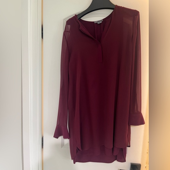 Vince Deep Burgundy Blouse - Picture 1 of 1